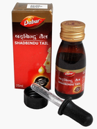 Натуральна добавка Шатбінду олія Дабур 25 мл від нежитю Shadbindu tail Dabur