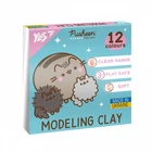 Пластилін 12 кольорів 240 г Pusheen 540669