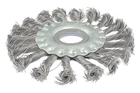 Щетка дисковая Mastertool 115 мм плетеная (19-9011)