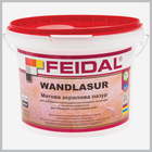 Матова акрилова лазур Wandlasur Feidal 2.5л
