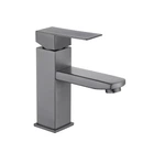 Змішувач для умивальника WEZER PRO1-02-GUNGREY графіт