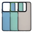 Чехол для Xiaomi Poco X6 Pro 5G TPU+PC Space II Color Matte Bordo