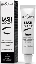 Краска для бровей и ресниц LeviSsime №1 Black/Черная 15мл