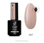 Гель SILLER Bottle Gel №007 з пензликом теплий бежевий 15 мл