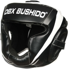 Kask bokserski Bushido ARH-2190 L Black/White (5902539014297)