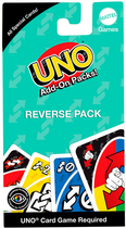 Гра Mattel Uno Reverse Pack Спеціальні карти JCV56 (194735276790)