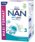 Mleko w proszku Nestle Powdered Growth Formula Nan Optipro 3 Of 1200 g (7613287424099)