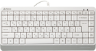 Клавиатура проводная A4Tech FK11 Fstyler Compact Size USB White (4711421953245)