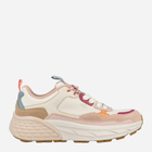 Sneakersy damskie Jeep JL51513A-080 36 24.3 cm Beżowy/Różowy (8052597155948)