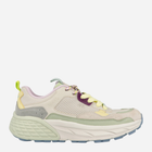 Sneakersy damskie Jeep JL51513A-854 36 24.3 cm Beżowy/Zielony (8052597156006)