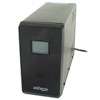 Джерело безперебійного живлення (ДБЖ) EnerGenie EG-UPS-034 | 1500VA / 900Вт, LCD-дисплей, USB, чорний корпус