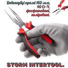 Плоскогубцы удлиненные прямые Intertool 160 мм фосфат (NT-0136)