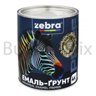 Емаль-ґрунт алкідна ZEBRA PROF 1301 17-0510 Silver Sage 2,5 кг