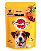 Влажный корм Pedigree для взрослых собак Курица и овощи в соусе