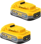 Набор аккумуляторных батарей DeWalt PowerStack DCBP318S2