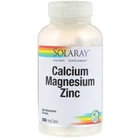 Кальций Магний Цинк Calcium Magnesium Zinc Solaray 250 капсул