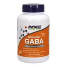 Аминокислота Now Foods Gaba Chewable 90 таблеток Апельсин