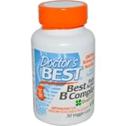 Полностью Активированный Комплекс Витаминов Группы В Quatrefolic Doctor's Best 30 капсул