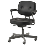 Офисное кресло ALEFJALL IKEA 703.674.58 черный