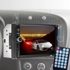 Автомагнитола 2DIN 7" с сенсорным TFT дисплеем, Windows, Bluetooth, FM-радио, USB и пультом дистанционного управления, мультимедийная магнитола для авто с поддержкой MP3/MP4/FLAC/AVI Черная, DNB-718