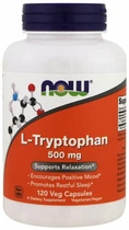 Амінокислота Now Foods L-триптофан 500мг