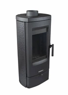Твердотопливная чугунная печь с системой ЦПВ NORDFLAM SORA - 7 kW
