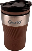 Термокружка Gusto 250 мл Коричневая GT301 (88660)