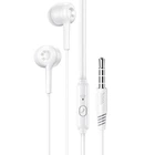 Дротові навушники HOCO M82 La musique universal earphones with mic, 3.5mm, 1.2m, white
