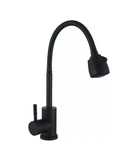 Смеситель для кухни с гибким изливом WEZER EKO4D-01-BLACK черный