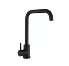 Змішувач для кухні WEZER EKO4B-01-BLACK Г-подібний чорний