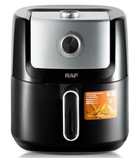 Аерофритниця безмасляна RAF R5281 6,6 л 1600 Вт Чорна