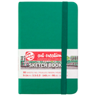 Альбом для графіки Royal Talens Art Creation 140 г/м2, тверда обкладинка Forest Green 9*14 см., 80 аркушів (9314331M)