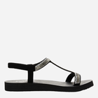 Sandały damskie płaskie Skechers 119292-BLK 40 Czarne (196311024719)