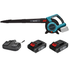 Садовий пилосос-повітродувка Konner&Sohnen KS LBV-40V set (40 В, 2x4 А*год, 2x3.5 А, 75 м/с)