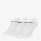 Zestaw skarpet męskich 3 pary Nike U Nk Everyday Ltwt Ns 3Pr 132 SX7678-100 46-50 (XL) Biały (888407239304)