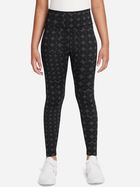 Legginsy dziecięce dla dziewczynki Nike G Nk Df One Tght Aop HF8228-010 122-128 cm (XS) Czarne (197859768448)