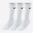Zestaw skarpet damskich 3 pary Nike U Nk V Cush Crew 3P Value 108 SX4508-101 34-38 (S) Biały (685068095412)