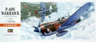 Збірна модель 1/72 Літак P-40N Warhawk Hasegawa 00139