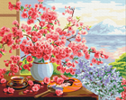 Картина по номерам Японский натюрморт 40x50 см Brushme BS51595
