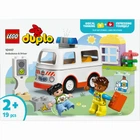 Конструктор дитячий LEGO Швидка допомога та водій (10447)