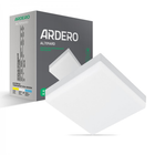 Накладний світлодіодний світильник Ardero AL709ARD 18W 1800Лм 5000К 120x120x40 мм IP40