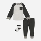 Детский комплект (кофточка + штаны + носочки) для мальчика Calvin Klein 231987013 80 см Серый (1159828800)