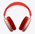 Беспроводные полноразмерные стерео Bluetooth наушники Macaron P9 Max Красный (81901YS892)