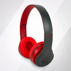 Беспроводные Наушники P-47 Bluetooth + MicroSD + FM Радио Серый с красным (81901YS886)