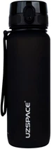 Пляшка спортивна Uzspace Tamish Frosted 3053 800 мл Чорний