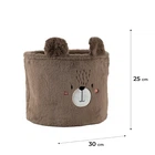 Кошик для зберігання Kite Sweet Bear K24-3100M-3, 30х25 см, плюшевий