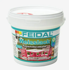 Эмаль акриловая для дерева Weisslack Feidal (бесцветная, шелковисто-глянцевая) 1л