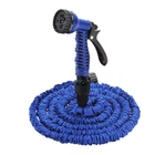 Усиленный садовый шланг для полива с распылителем XHose 60м Magic Hose