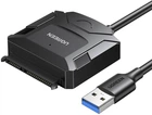 Переходник-адаптер Ugreen CR108 USB 3.0 Type-A - SATA III (6957303826117)