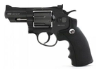 Пневматический револьвер Gletcher SW B25 Smith & Wesson Смит и Вессон газобаллонный CO2 120 м/с - изображение 2